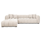 Sofa Novaro natural fancy lounge left by Richmond Interiors