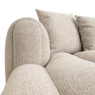 Sofa Novaro natural fancy lounge left by Richmond Interiors
