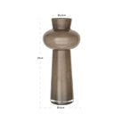 Vase Lunor taupe small by Richmond Interiors