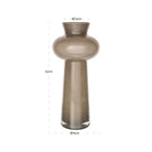 Vase Lunor taupe large by Richmond Interiors
