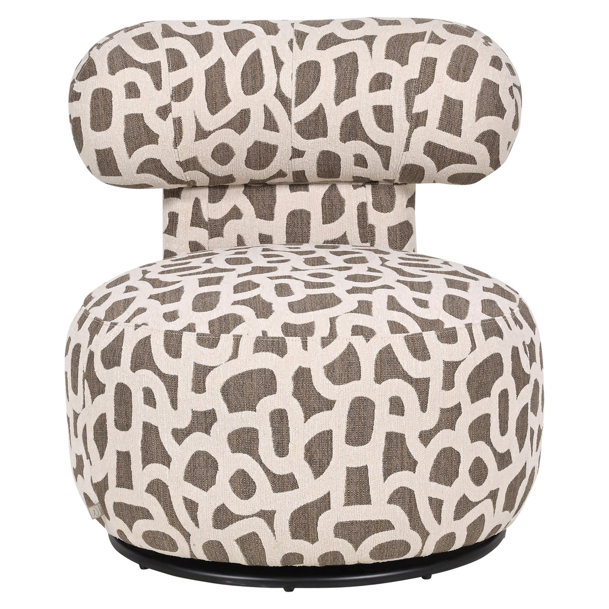 Lounge chair Kaya weave brown by Richmond Interiors