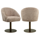 Dining chair Beverly mocca linear swivel by Richmond Interiors