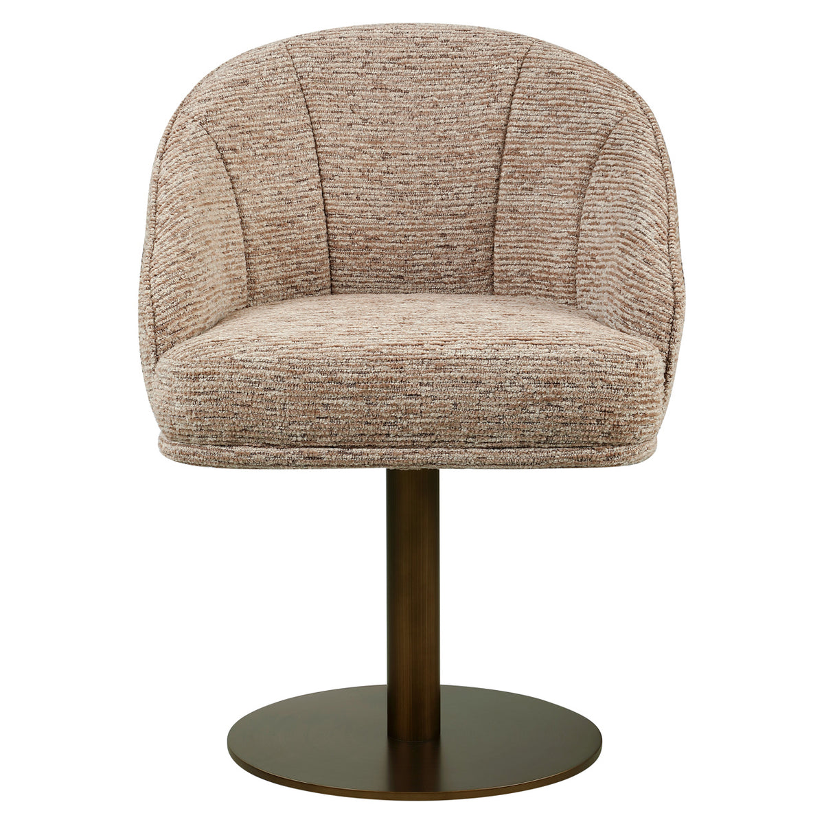 Dining chair Beverly mocca linear swivel by Richmond Interiors