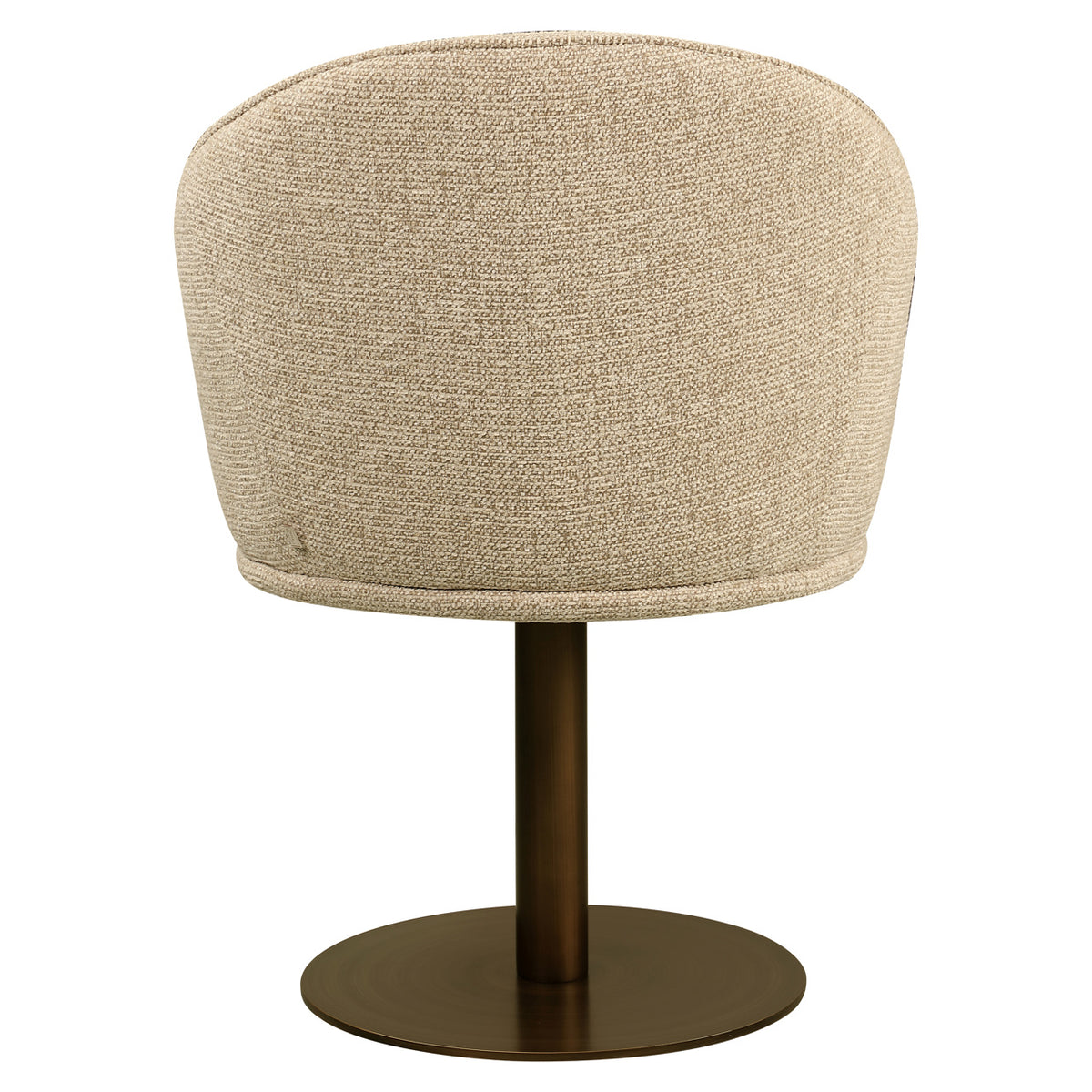 Dining chair Beverly natural fancy swivel by Richmond Interiors