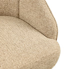 Dining chair Beverly natural fancy swivel by Richmond Interiors
