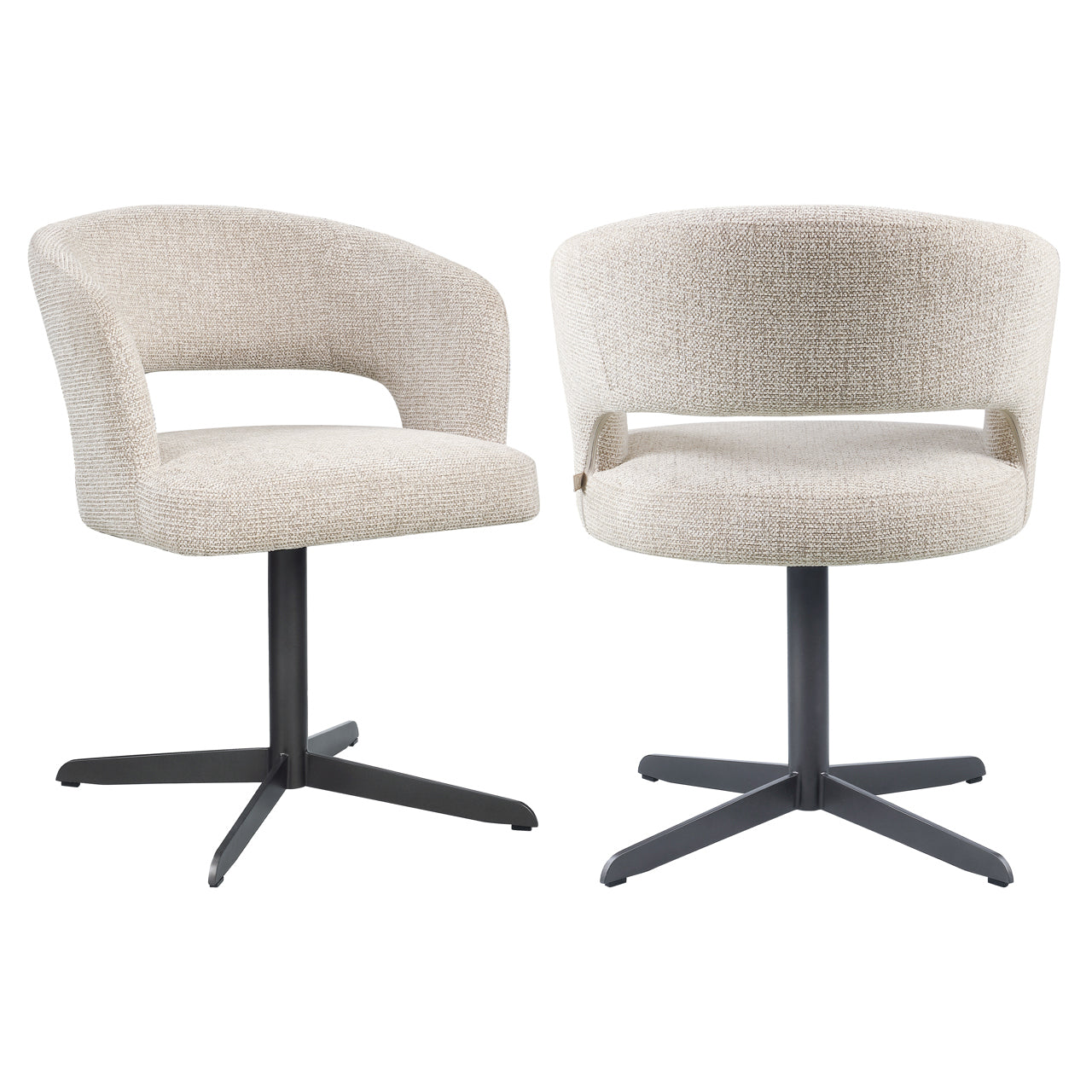 Dining chair Blanca natural fancy fire retardant by Richmond Interiors