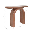 Console Kourtney mocha mousse by Richmond Interiors