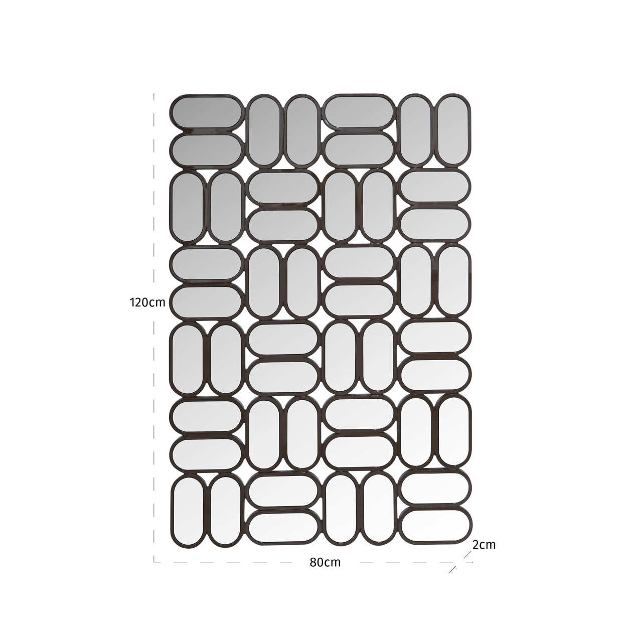 Sophia Chestnut Mirror by Richmond Interiors