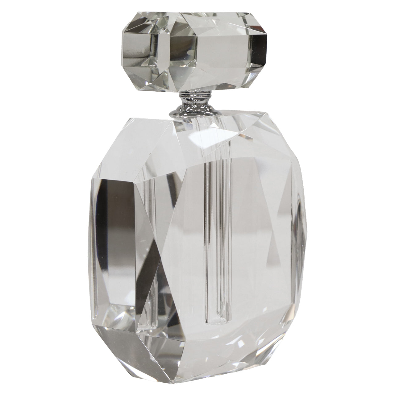 Khloe Clear Perfume Bottle Decorative Item by Richmond Interiors