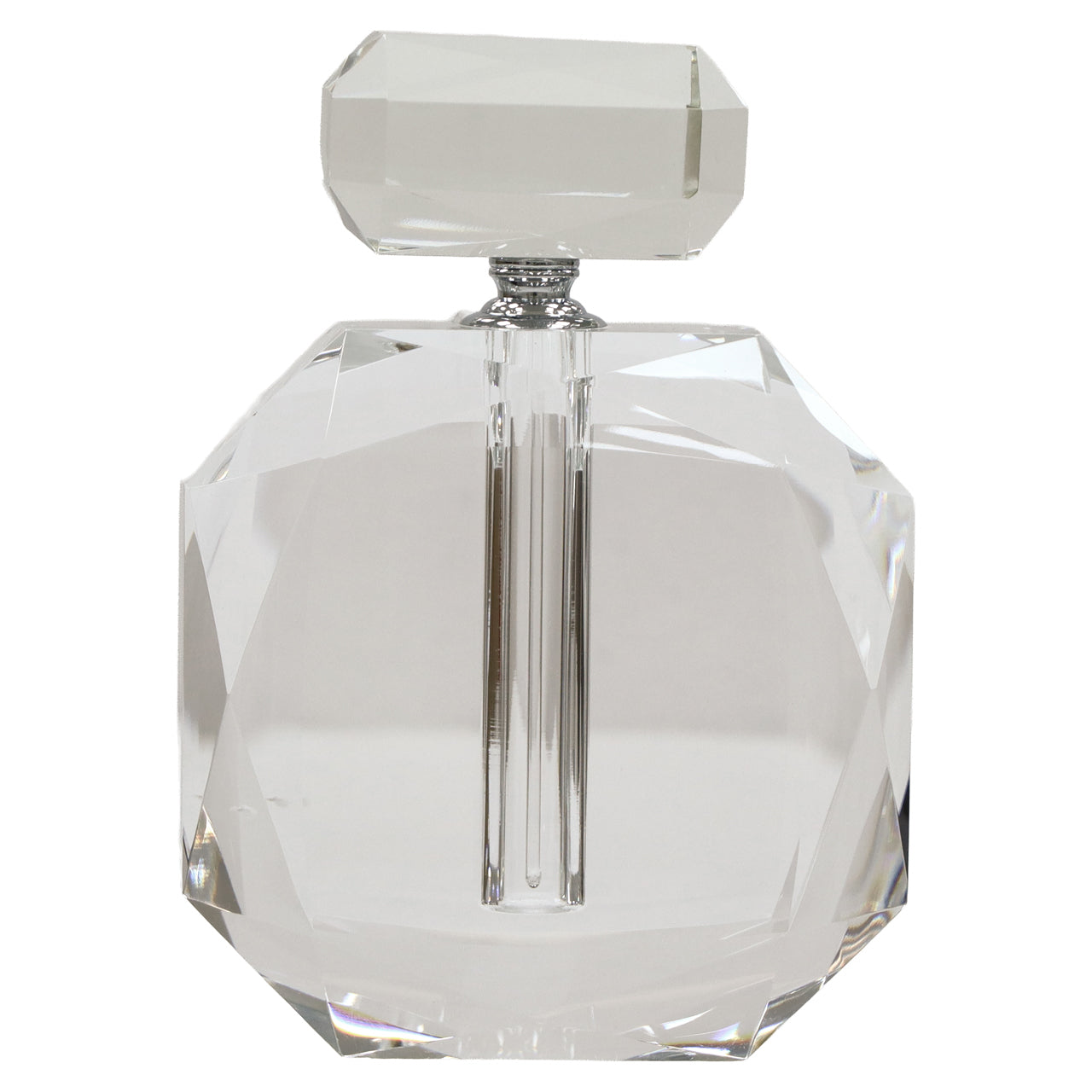 Khloe Clear Perfume Bottle Decorative Item by Richmond Interiors