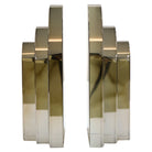 Rosy Smokey Gray Bookstands by Richmond Interiors