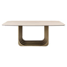 Maxfield Beige Ceramic Dining Table - 230cm by Richmond Interiors