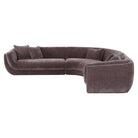 Sofa Gianelle Be straight dark brown by Richmond Interiors