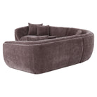 Sofa Gianelle Be straight dark brown by Richmond Interiors