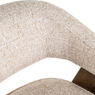 Mori Cream Tweed Dining Chair by Richmond Interiors