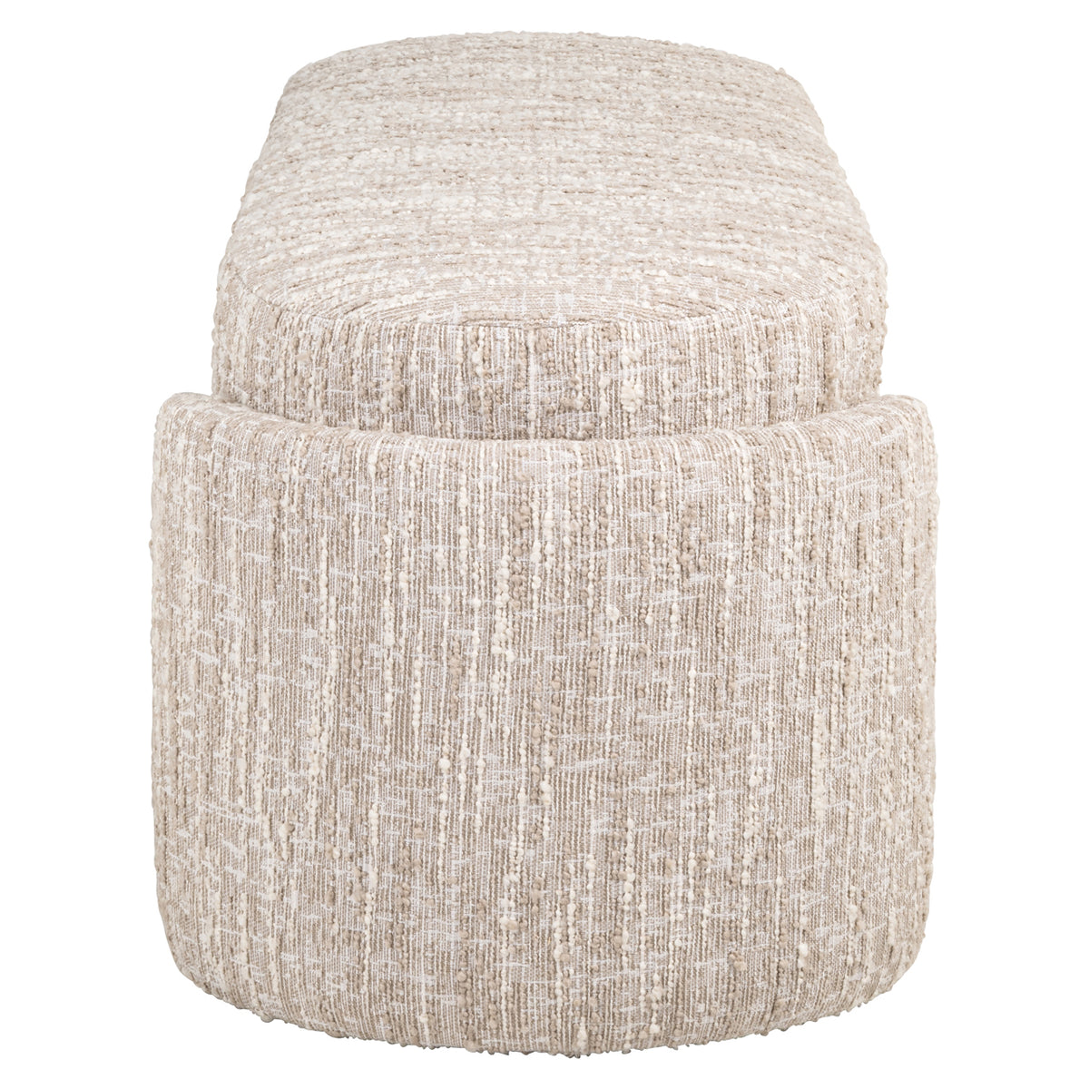 Bench Cupid beige angora with storage by Richmond Interiors