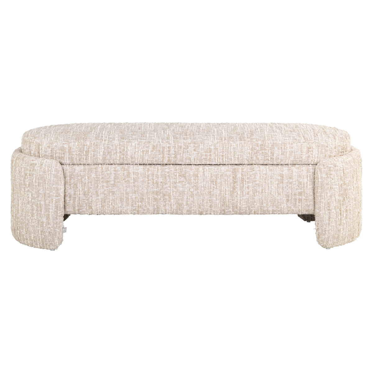 Bench Cupid beige angora with storage by Richmond Interiors