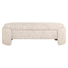 Bench Cupid beige angora with storage by Richmond Interiors