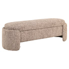 Bench Cupid mocca linear with storage by Richmond Interiors