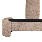 Bench Cupid mocca linear with storage by Richmond Interiors