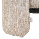Pouffe & Footstool Cupid beige angora with storage by Richmond Interiors