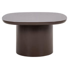 Almundi Chocolate Brown Wood Side Table by Richmond Interiors