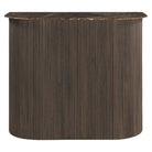 Castello Smoked Charcoal & Marble Top Bar by Richmond Interiors