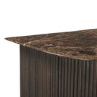Castello Smoked Charcoal & Marble Top Bar by Richmond Interiors