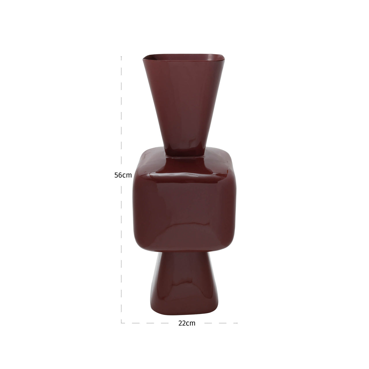 Lane Sable Brown Vase by Richmond Interiors