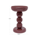 End table Reid burgundy by Richmond Interiors