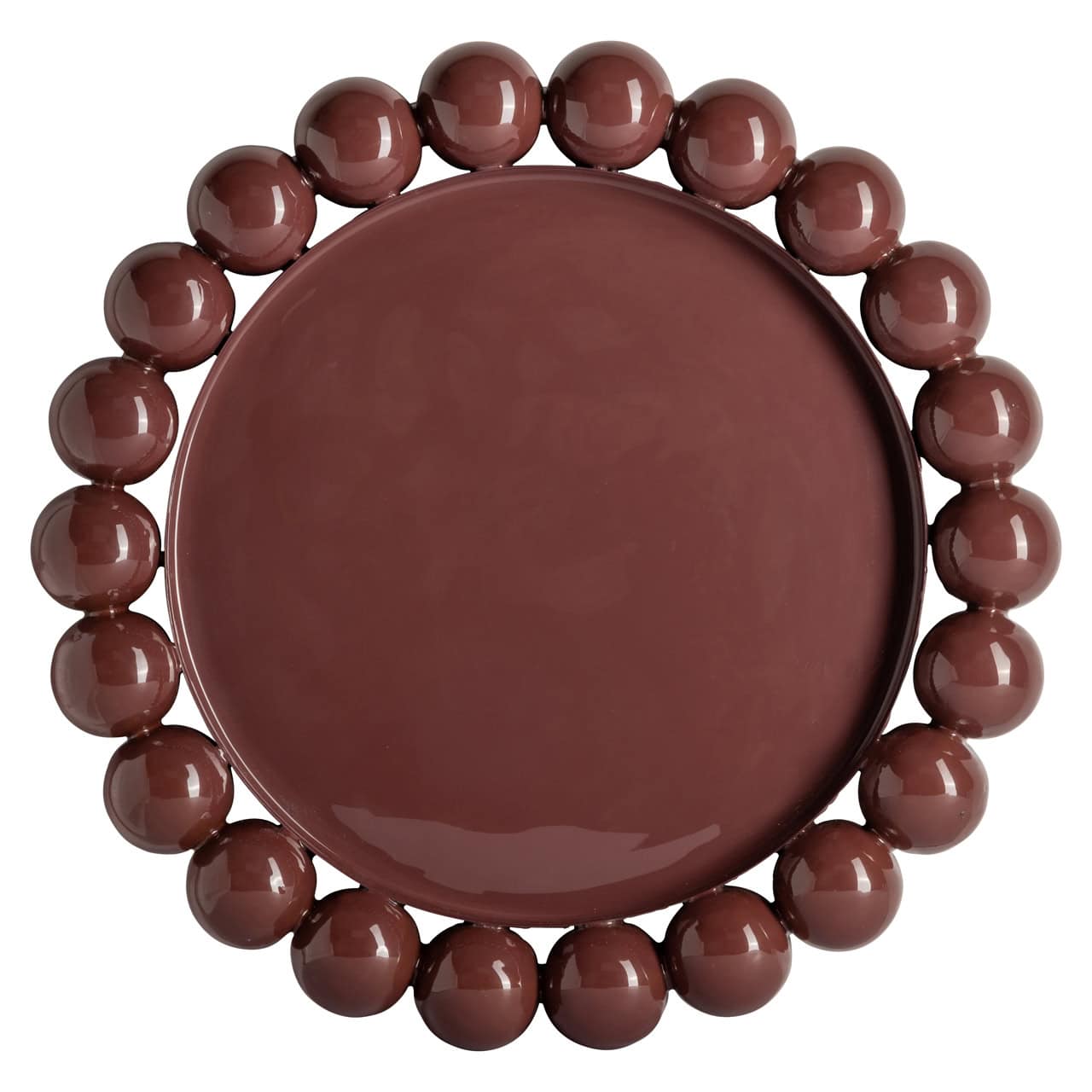 Martha Sable Brown Tray by Richmond Interiors