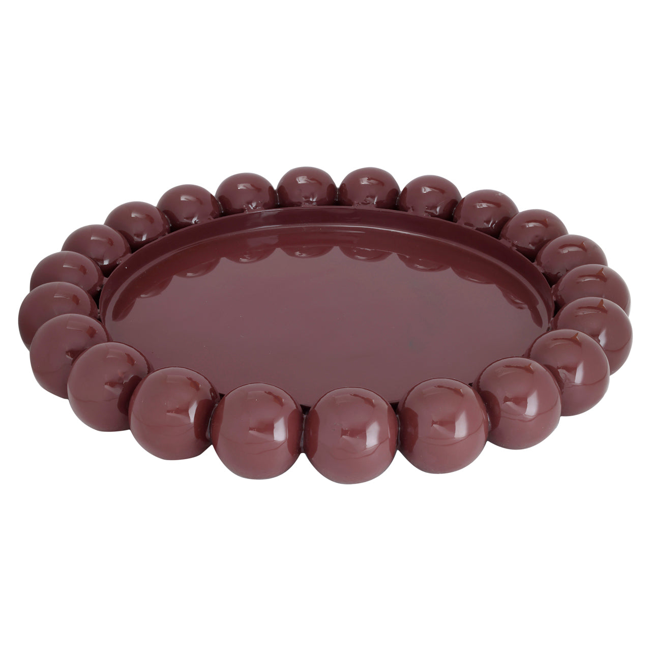 Martha Sable Brown Tray by Richmond Interiors