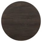 Harper Smoked Charcoal Oak & Marble Bar Table by Richmond Interiors