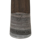 Harper Smoked Charcoal Oak & Marble Bar Table by Richmond Interiors