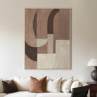 Tatu Brown Wall Art - Right by Richmond Interiors