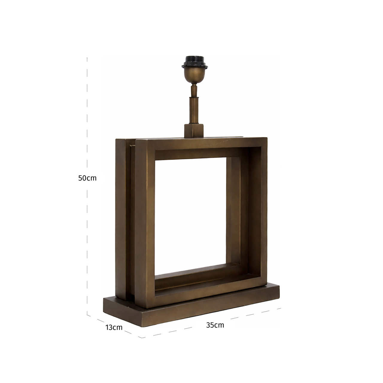 Kars Bronze Table Lamp (Base Only) by Richmond Interiors