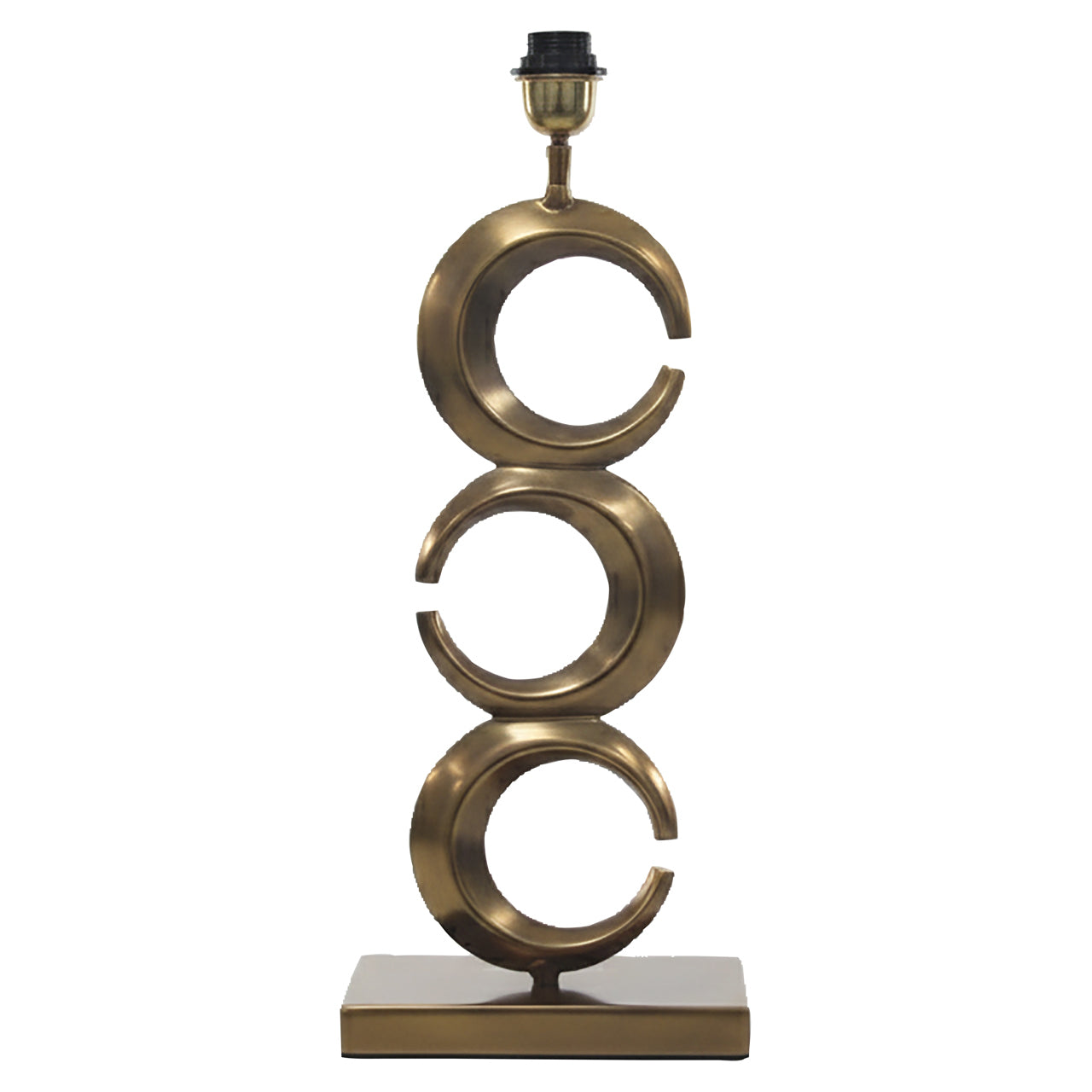 Amina Antique Brass Table Lamp (Base Only) by Richmond Interiors