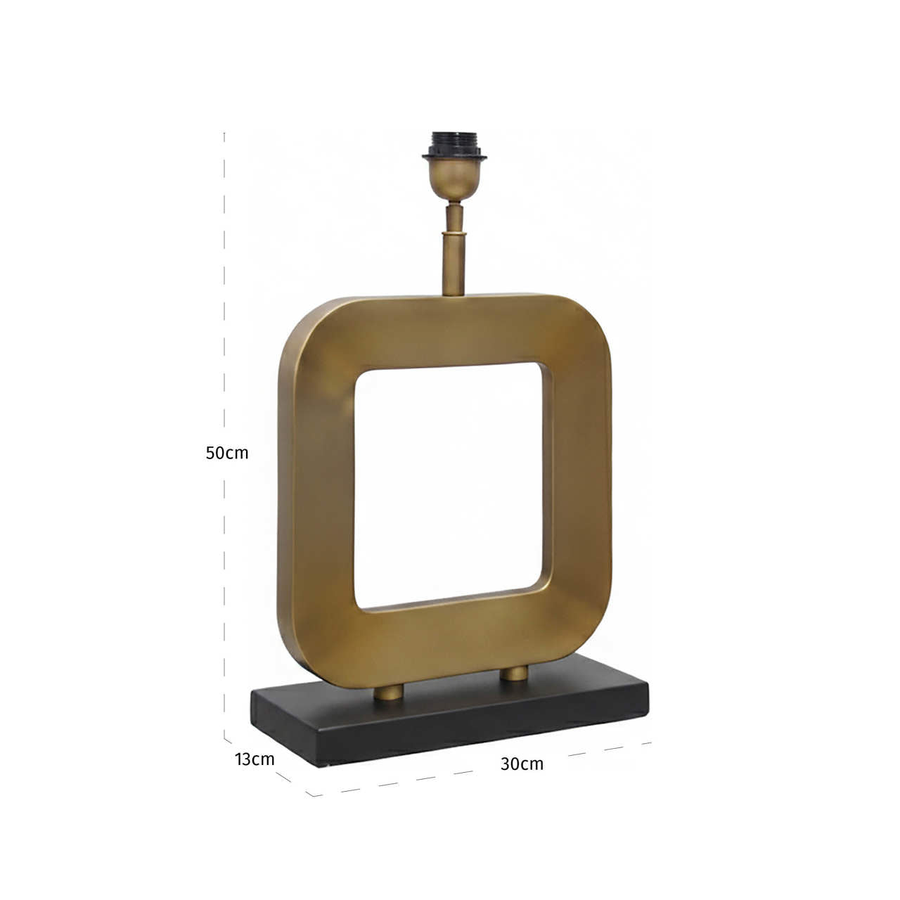 Park Antique Brass Table Lamp (Base Only) by Richmond Interiors