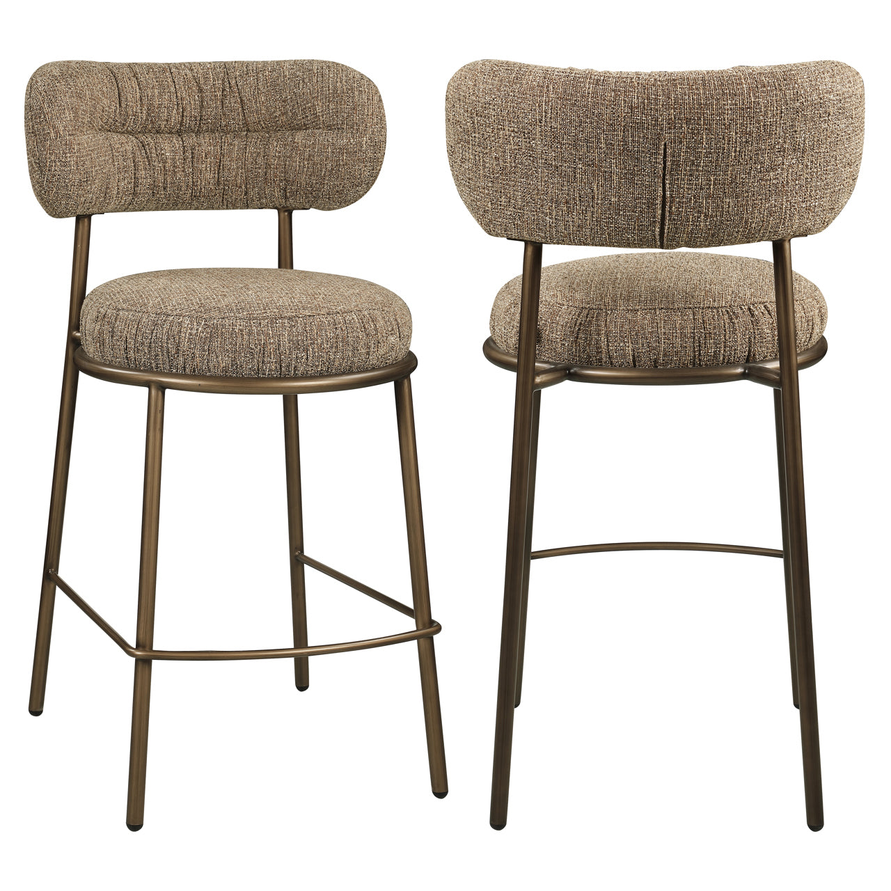 Counter stool Encanto brown tweed by Richmond Interiors