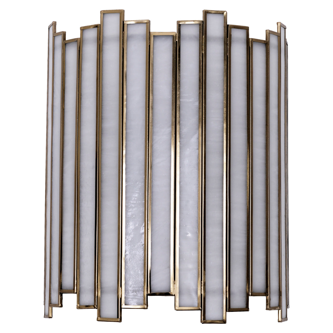 Lima Antique Brass Wall Light by Richmond Interiors