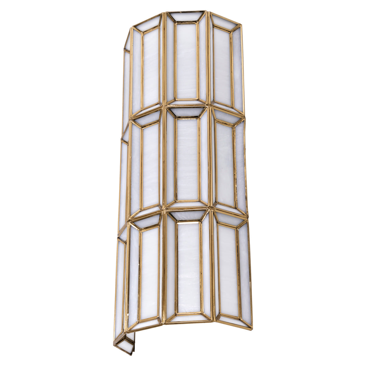 Opal Antique Brass Wall Light by Richmond Interiors