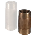 Sky Brushed Gold Candle Holder - Small by Richmond Interiors