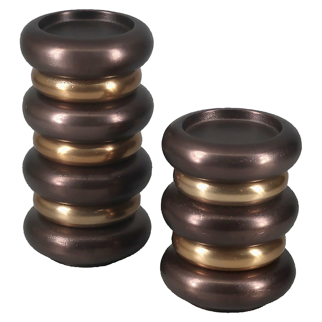Eve Bronze Candle Holder - Small by Richmond Interiors