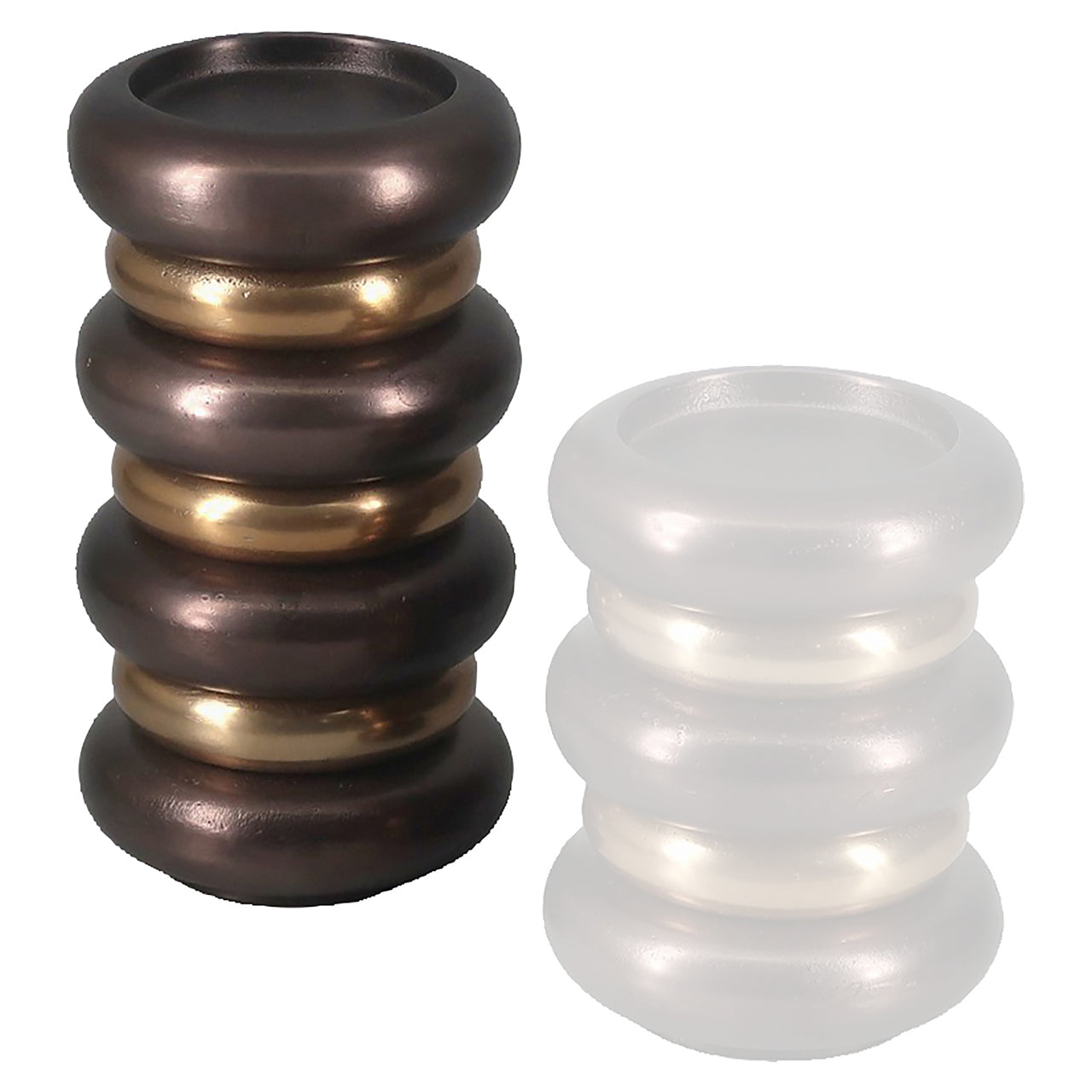 Eve Bronze Candle Holder - Large by Richmond Interiors