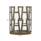 Shandy Antique Brass Hurricane Light - Small by Richmond Interiors