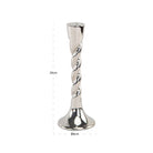 Crillon Silver Candle Holder - Small by Richmond Interiors