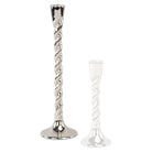 Crillon Silver Candle Holder - Large by Richmond Interiors