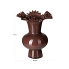 Mira Brown Glass Vase by Richmond Interiors