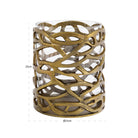 Mase Antique Brass Hurricane Light by Richmond Interiors