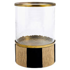 Sas Antique Brass Hurricane light by Richmond Interiors